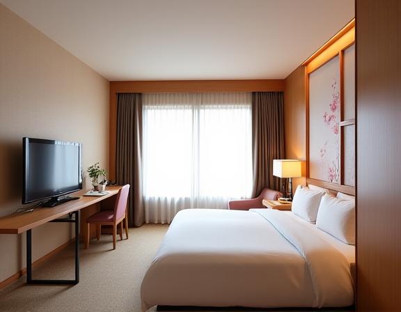 Sakura Deluxe room with elegant Japanese-style decor